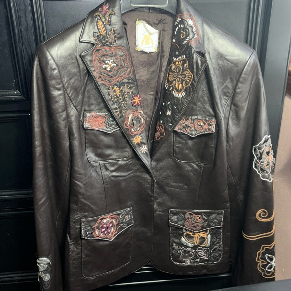Leather jacket
